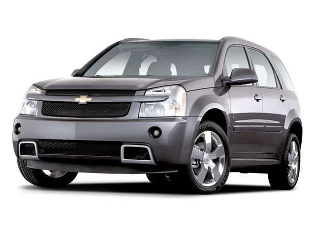 2009 Chevrolet Equinox LS in Cyber Gray Metallic — front three-quarter view