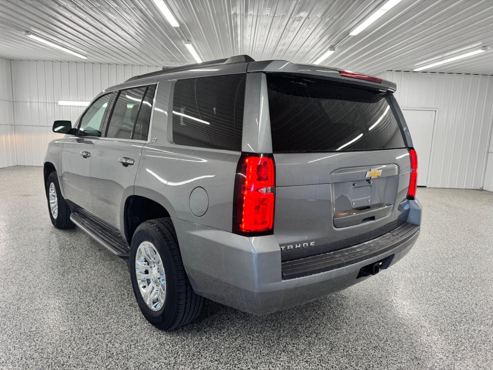 2020 Chevrolet Tahoe — rear three-quarter view