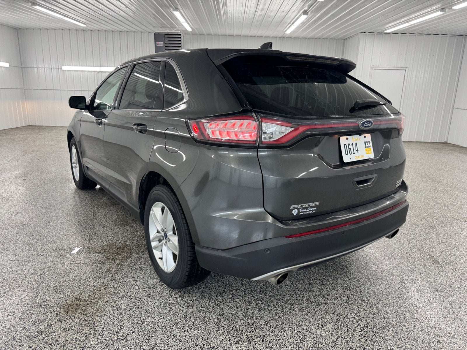 2016 Ford Edge — rear three-quarter view